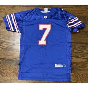 Reebok Buffalo Bills #7 J.P. Losman Jersey Men XL 18–20 Blue NFL Football